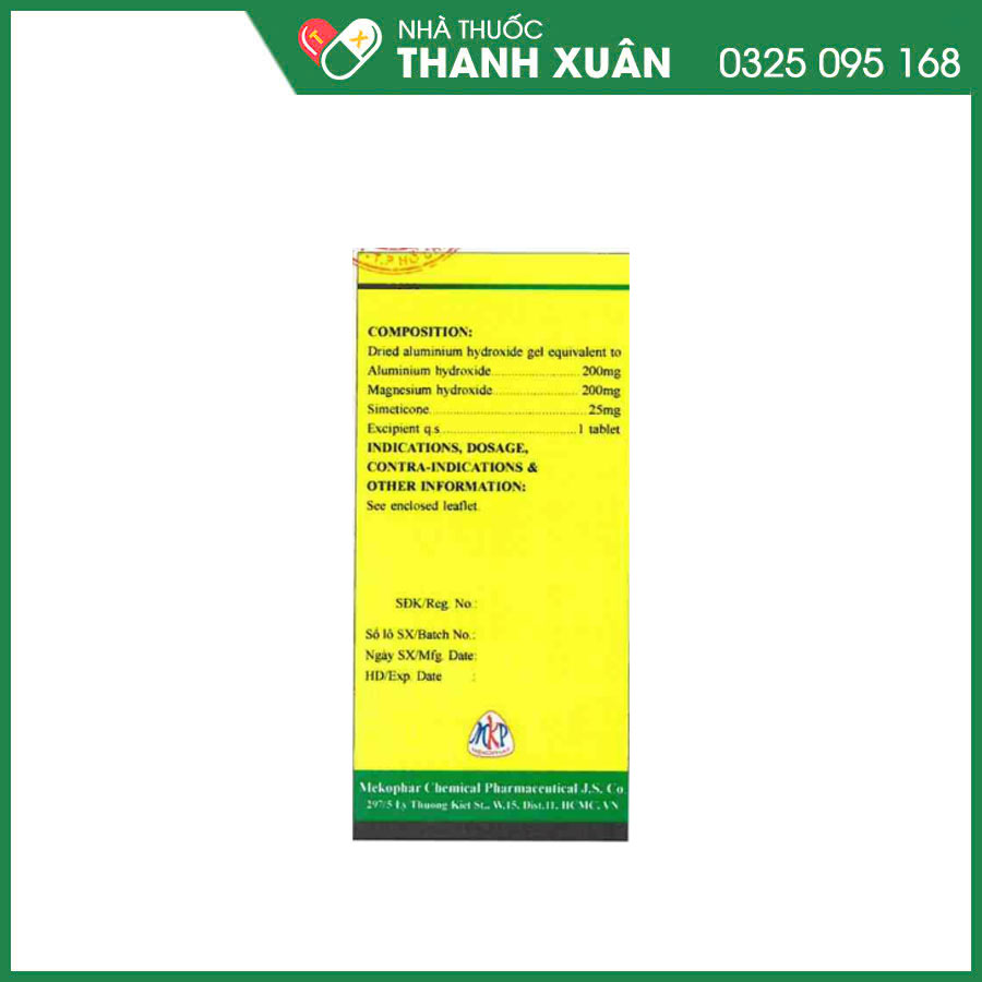 Maloxid Plus thuốc phòng và điều trị viêm loét dạ dày - tá tràng và giảm các triệu chứng ợ nóng, ợ chua, đầy bụng khó tiêu
